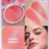شیگلم رژ گونه دوقلو کرمی و پودری رنگ SHEGLAM ( CHERRY SORBET )