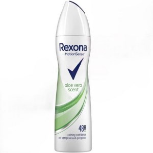 اسپری زنانه 200میل 48h رکسونا Rexona مدل aloe vera scent
