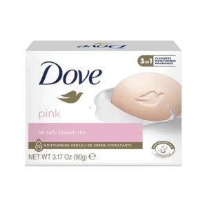 صابون 90گرم داو مدل pink حاوی عصاره گل رز Dove
