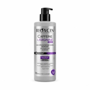 شامپو ضدریزش هورمونی و ارثی بیوکسین مدل کافئین و آرژنین 500میل BIOXCIN