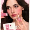 رژ گونه و رژ لب مایع شیگلم مدل AIR PLUSH LIP & CHEEK CREAM رنگ On Air حجم7میل SHEGLAM