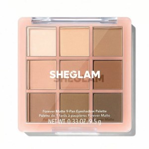 شیگلم پالت سایه 9 رنگ 9.5گرم رنگ SHEGLAM Forever Matte