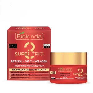 کرم روز و شب سفت کننده و ضدچروک فوق العاده 3گانه +40 بی یلندا 50میل Bielenda