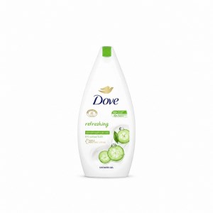 شامپو بدن 500میل داو مدل refreshing با رایحه خیار و چایی سبز Dove