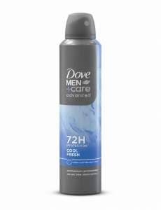 اسپری مردانه 250میل 72H داو Dove سفارش UK رایحه COOL FRESH
