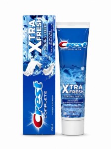 خمیر دندان 100میل کرست مدل XTRA FRESH کاهش دهنده پلانک دندان Crest