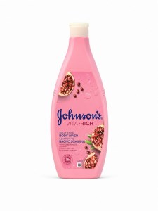 شامپو بدن روشن کننده 750میل جانسون مدل BRIGHTENING با رایحه انار Johnson