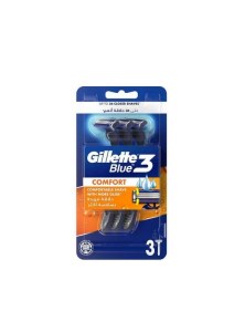 خودتراش 3 لبه 3عددی بلوتری ژیلت Gillette مدل Blue3