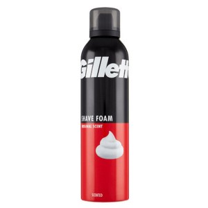 فوم اصلاح 200میل انواع پوست مدل ORIGINAL SCENT ژیلت Gillette