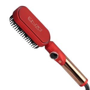 برس حرارتی حرفه ای انزو مدل EN-4002 رنگ قرمز ENZO