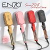 برس حرارتی حرفه ای انزو مدل EN-4002 رنگ قرمز ENZO
