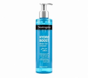 ژل شستشوی صورت 200میل هیدروبوست نیتروژینا (ابی) سفارش امارات Neutrogena