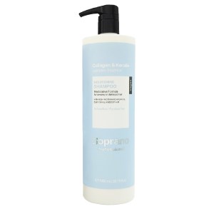 شامپو نوریشینگ 1000میل بدون سولفات سوپرانو پروفشنال Soprano Professional حاوی کلاژن و کراتین Collagen & Keratin
