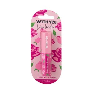بالم لب نرم کننده ویت یو WITH YOU رایحه گل رز Luscious Rose