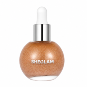 روغن شاین و هایلایتر بدن 28میل شیگلم SHEGLAM رنگ Eros مدل SUNLIT SILK HIGHLIGHTING BODY OIL