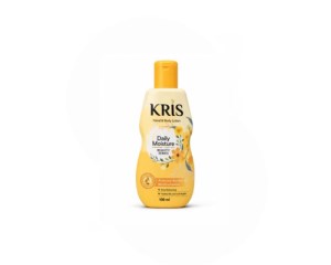 لوسیون بدن 100میل کریس KRIS مدل Daily Moisture حاوی کره بادام و مولتی ویتامین