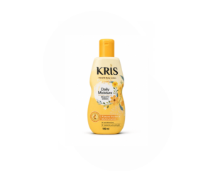 لوسیون بدن 100میل کریس KRIS مدل Daily Moisture حاوی کره بادام و مولتی ویتامین