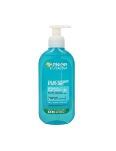 ژل شستشو صورت 200میل گارنیر GARNIeR مدل پیور اکتیو مناسب پوست چرب Pure Active