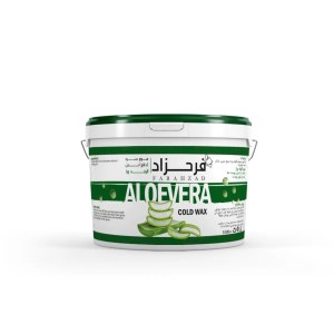 موم سرد سطلی گیاهی3500میل آلوئه ورا فرحزاد FARAHZAD