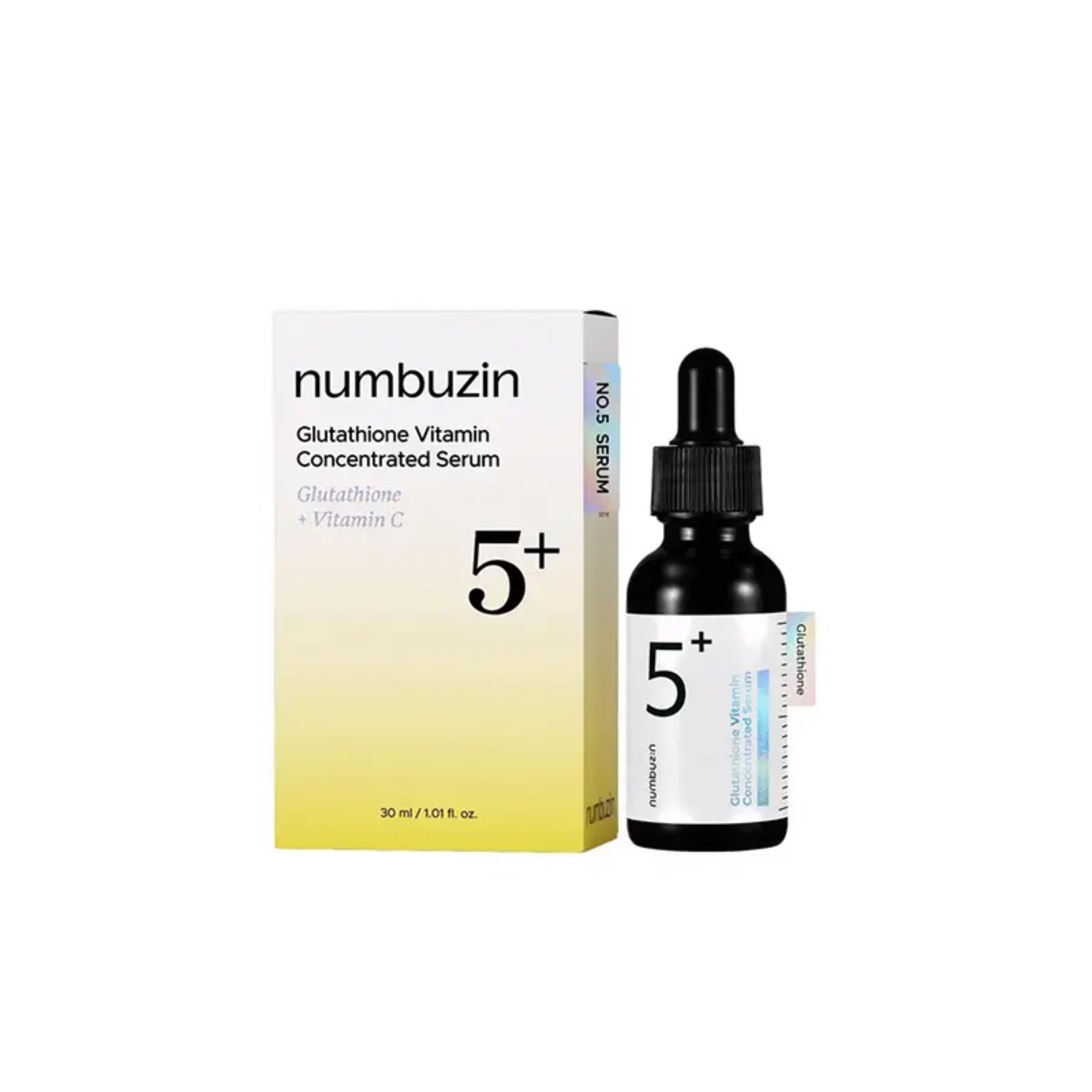 سرم ضدلک و روشن کننده 30میل نامبوزین numbuzin حاوی گلوتاتیون و ویتامین سی Glutathion + Vitamin C