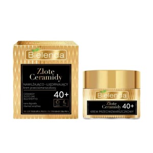 کرم روز و شب لیفت و بازسازی کننده گلدن سرامید +40 بی یلندا 50میل Bielenda Zlote Ceramidy