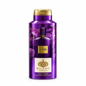 اسپری خوشبو کننده بدن زنانه 200میل میلانو MILANO رایحه ولوت اورکید VELLET ORCHID