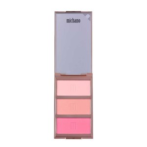 پالت رژ گونه 3 رنگ میچانو michano کد MB-420