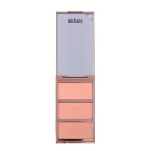 پالت رژ گونه 3 رنگ میچانو michano کد MB-440