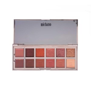 پالت سایه 12رنگ میچانو michano مدل DUSTY ROSE