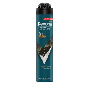 اسپری بدن 72h مردانه 200میل رکسونا Rexona مدل SPORT COOL