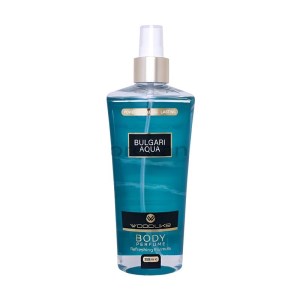بادی اسپلش مردانه 250میل وودلایک WOOD LIKE رایحه آکوا بولگاری BULGARI AQUA