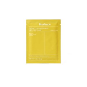 ماسک ورقه ای صورت ضدلک و ضدجوش بایودنس Biodance مدل نیاسینامید NIACINAMIDE
