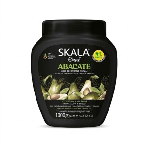 ماسک مو آبرسان مشکی 1000گرمی اسکالا SKALA مدل ABACATE مناسب مو های خشک و آسیب دیده