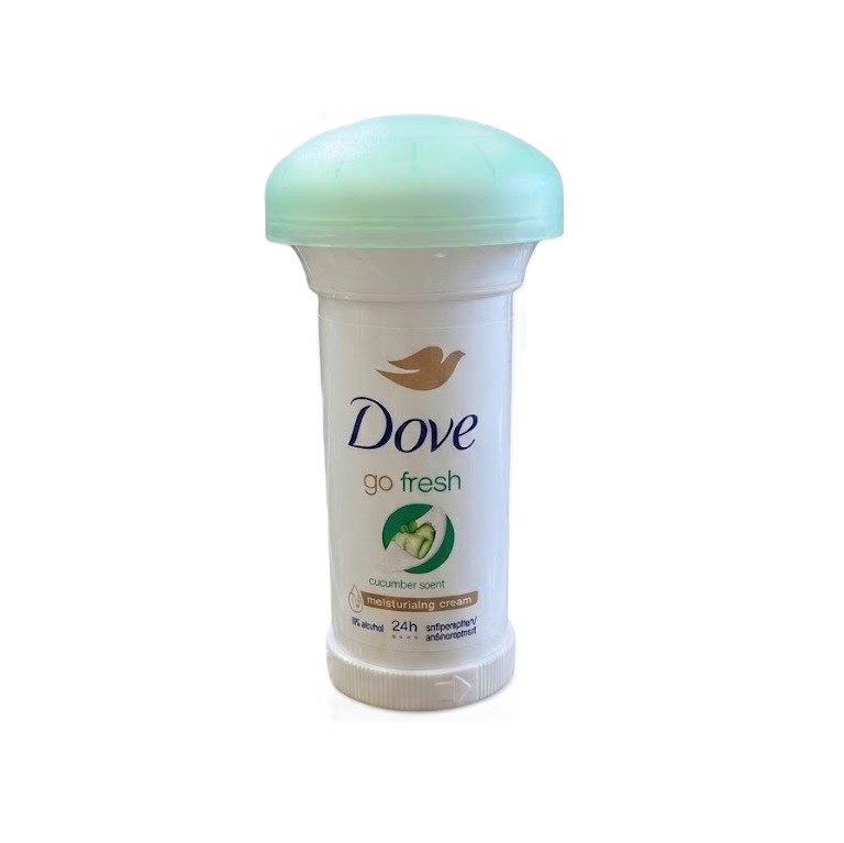 مام کرمی 50میل قارچی داو DOVE رایحه خیار و چایی سبز cucumber scent