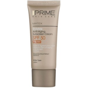 کرم ضدافتاب بی رنگ SPF50 پریم PRIME