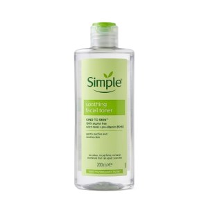 تونر انواع پوست سیمپل مدل Simple soothing