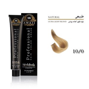رنگ مو 120 میل اوایی شماره 10/0 طبیعی