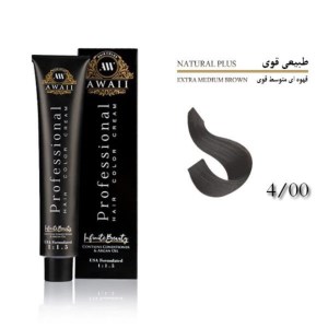 رنگ مو 120 میل اوایی شماره 4/00 طبیعی قوی