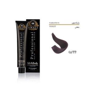 رنگ مو 120 میل اوایی شماره 0/77 واریاسیون