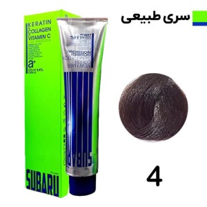 رنگ مو 120 میل المانی سوبارو شماره 4 طبیعی