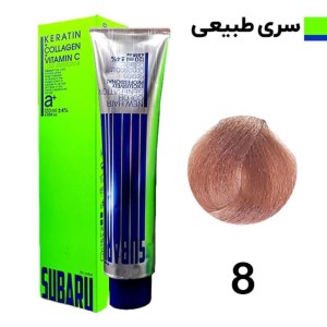 رنگ مو 120 میل المانی سوبارو شماره 8 طبیعی