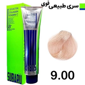 رنگ مو 120 میل المانی سوبارو شماره 9/00 طبیعی قوی
