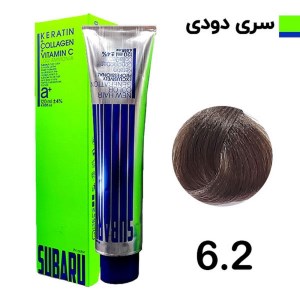 رنگ مو 120 میل المانی سوبارو شماره 6/2 دودی