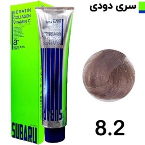 رنگ مو 120 میل المانی سوبارو شماره 8/2 دودی