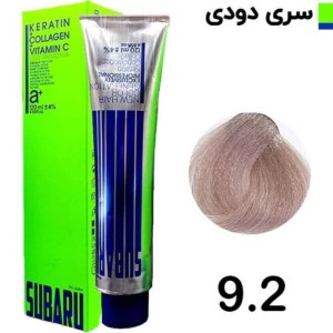رنگ مو 120 میل المانی سوبارو شماره 9/2 دودی