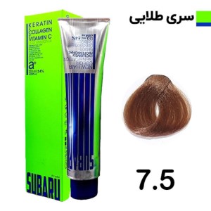 رنگ مو 120 میل المانی سوبارو شماره 7/5 طلایی