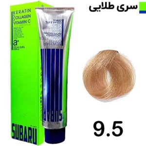 رنگ مو 120 میل المانی سوبارو شماره 9/5 طلایی