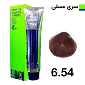 رنگ مو 120 میل المانی سوبارو شماره 6/54 عسلی