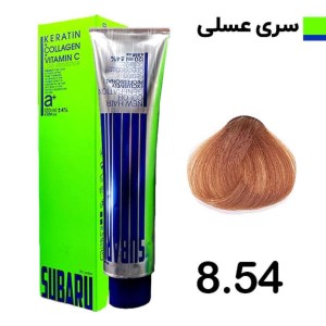 رنگ مو 120 میل المانی سوبارو شماره 8/54 عسلی