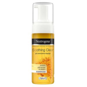 فوم شستشو صورت 150میل نیتروژنا Neutrogena حاوی عصاره زردچوبه مدل Soothing Clear